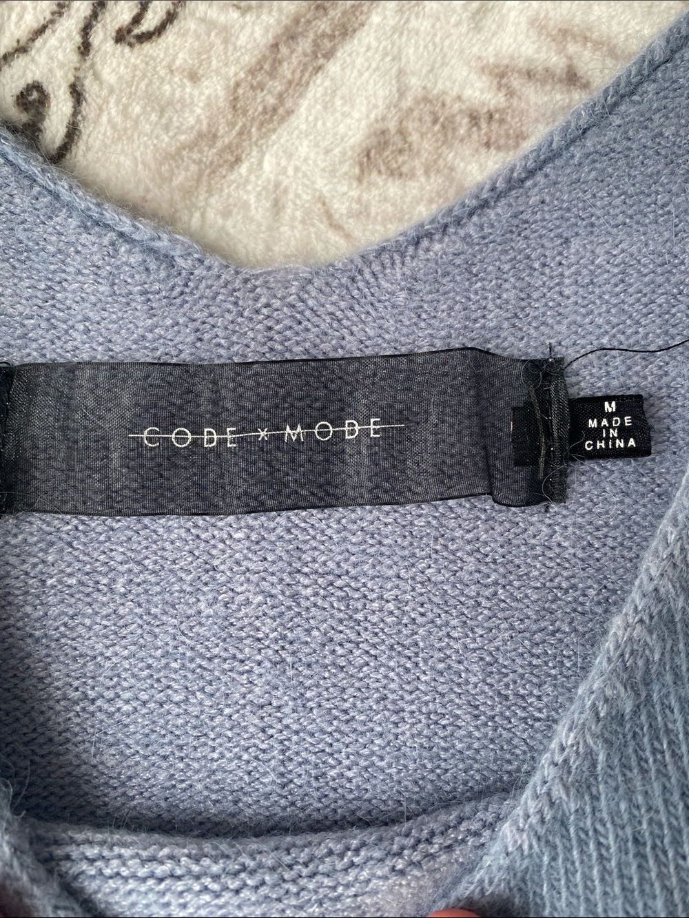 CODE X MODE Rabbit Fur Cami - Picture 3 of 4